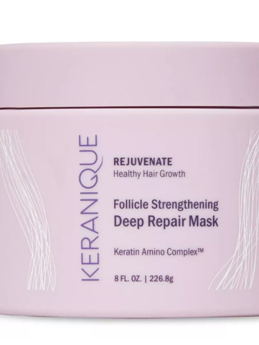 MSRP $36 | Keranique Follicle Strengthening Deep Repair Hair Mask – 8 oz – NEW